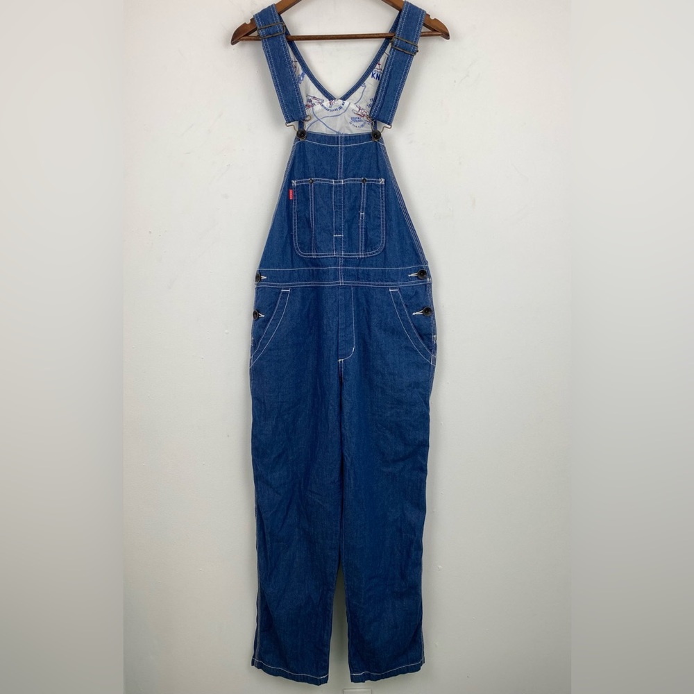 Vintage Rodeo Crowns size 2 Women’s Blue Denim Bib Overalls